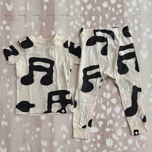 Nununu x Celine Dion Célinununu Set 12–18M Gender Neutral Tee & Pants